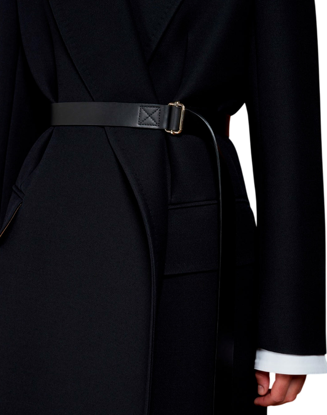 "Max Mara CAPPOTTO OVERSIZE "SILVA" Nero"