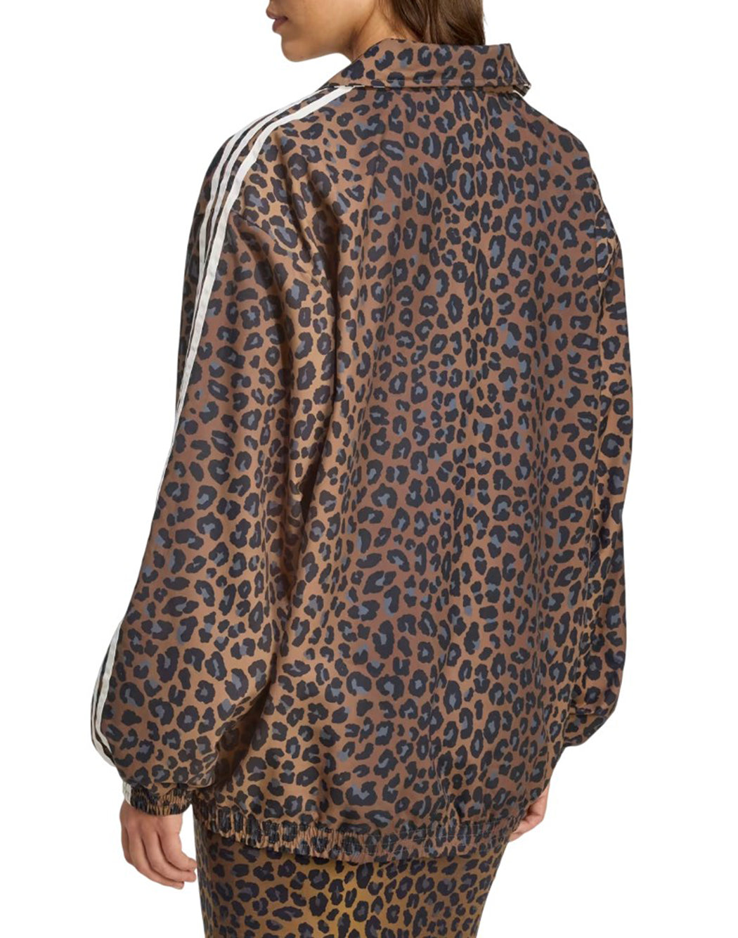 Adidas FELPA OVERSIZE LEOPARDATA Multicolor