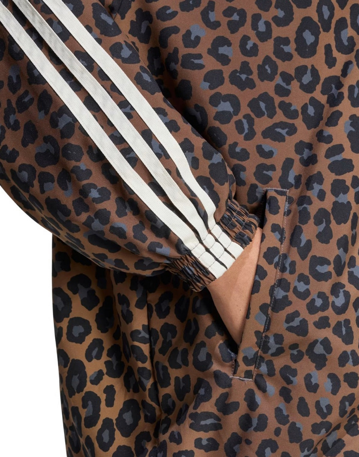 Adidas FELPA OVERSIZE LEOPARDATA Multicolor