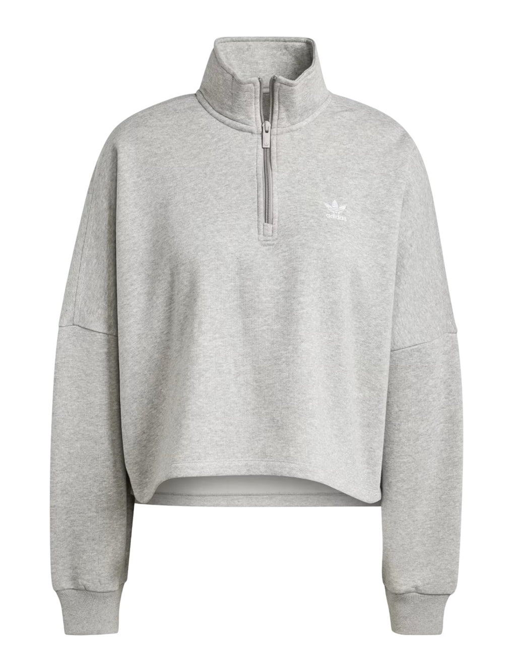 Adidas FELPA CON COLLO ALTO Grigio