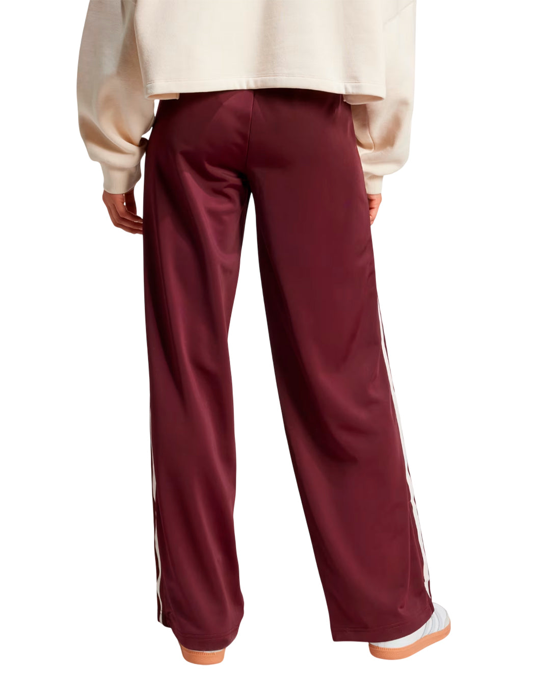 Adidas PANTALONI A GAMBA LARGA Rosso