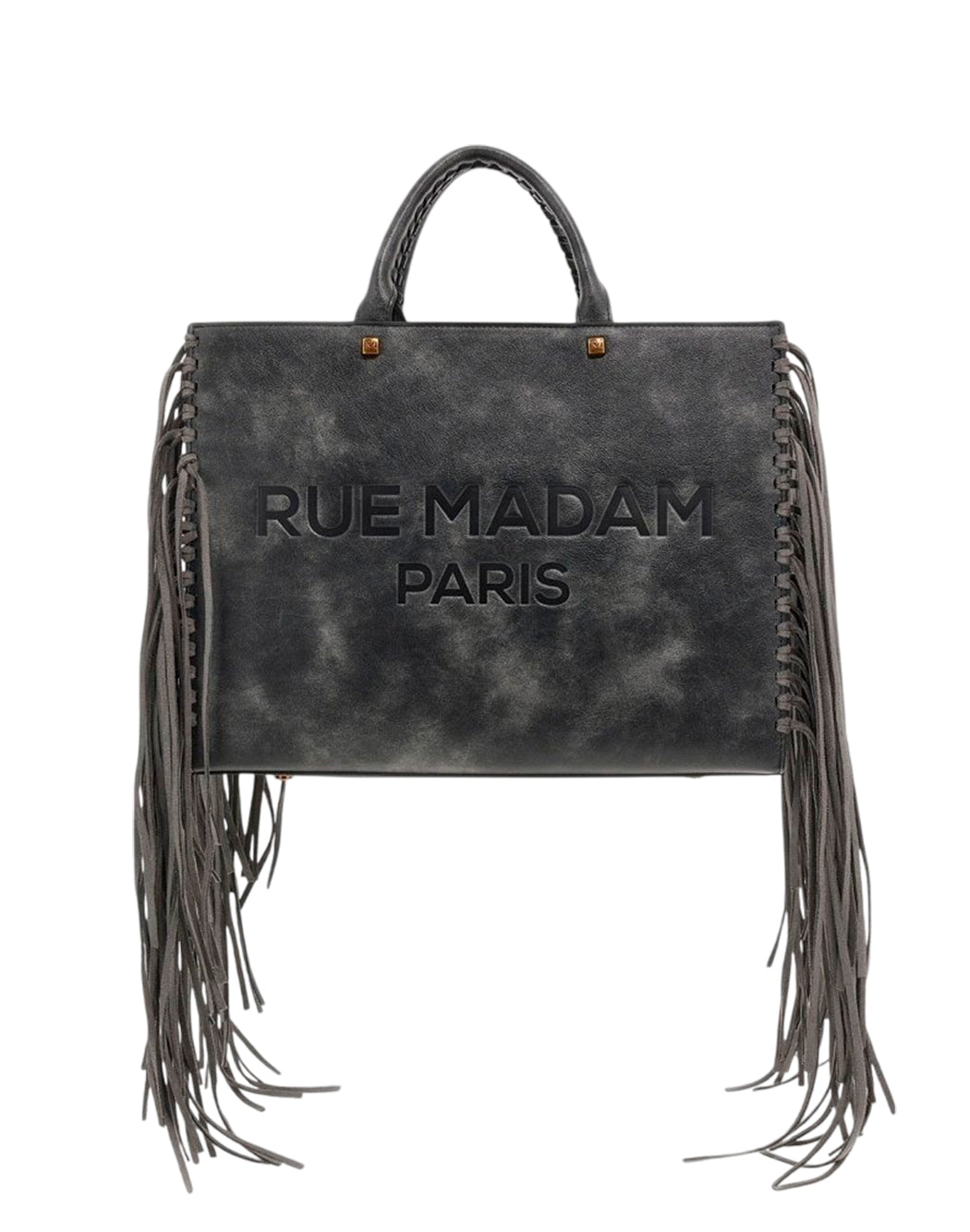 "Rue Madam Paris BORSA A MANO "TEXAS TOTE" Nero"