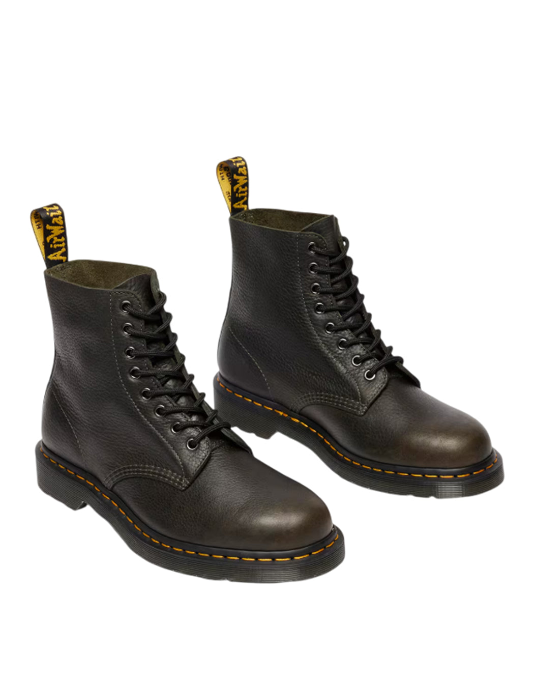 "Dr. Martens STIVALI STRINGATI "PASCAL 8 EYE" Verde"