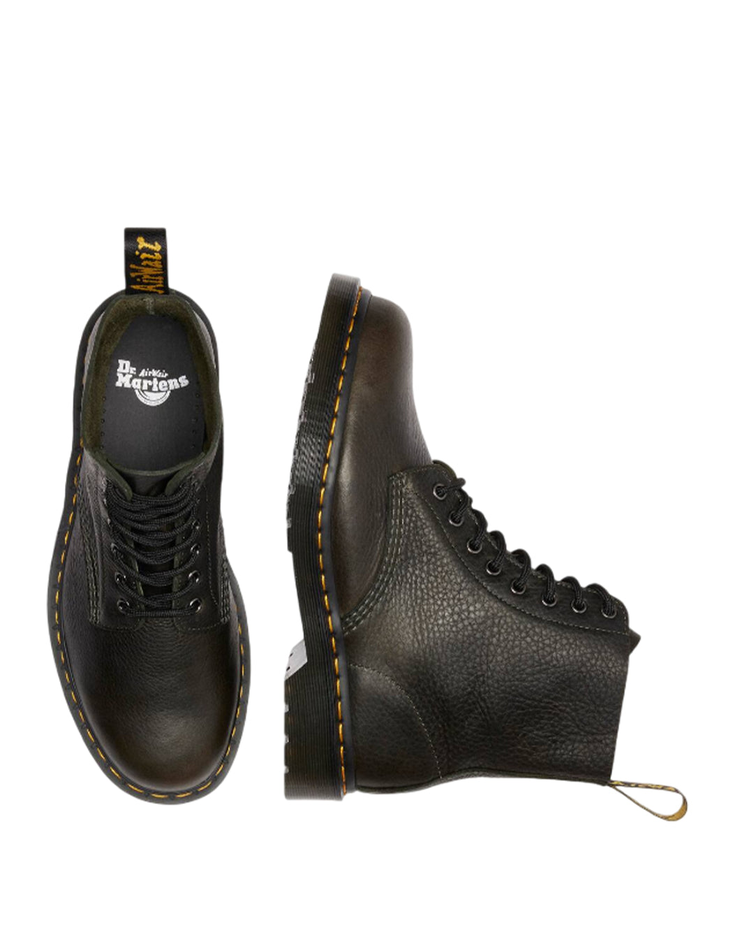 "Dr. Martens STIVALI STRINGATI "PASCAL 8 EYE" Verde"