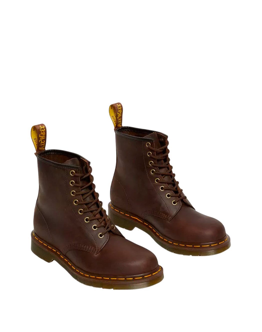 "Dr. Martens STIVALETTI STRINGATI "1460" Marrone"