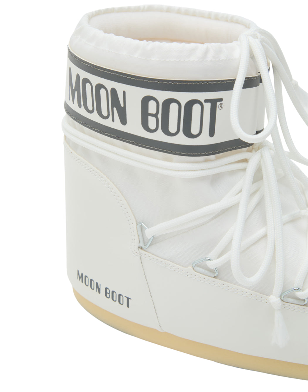 "Moon Boot STIVALETTI " ICON LOW" Bianco"
