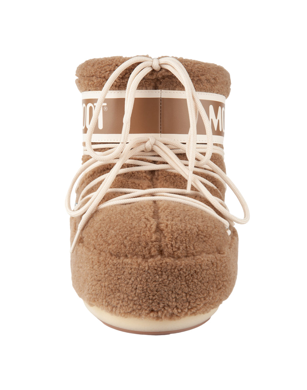 "Moon Boot STIVALETTI DA NEVE "ICON LOW TEDDY" Marrone"