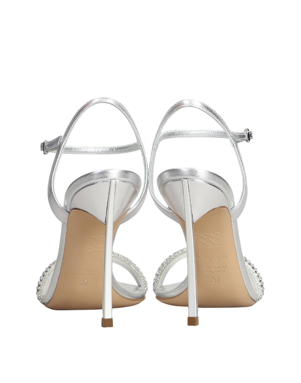 Casadei SANDALO STRATOSPHERE FLASH CRISTAL Argento
