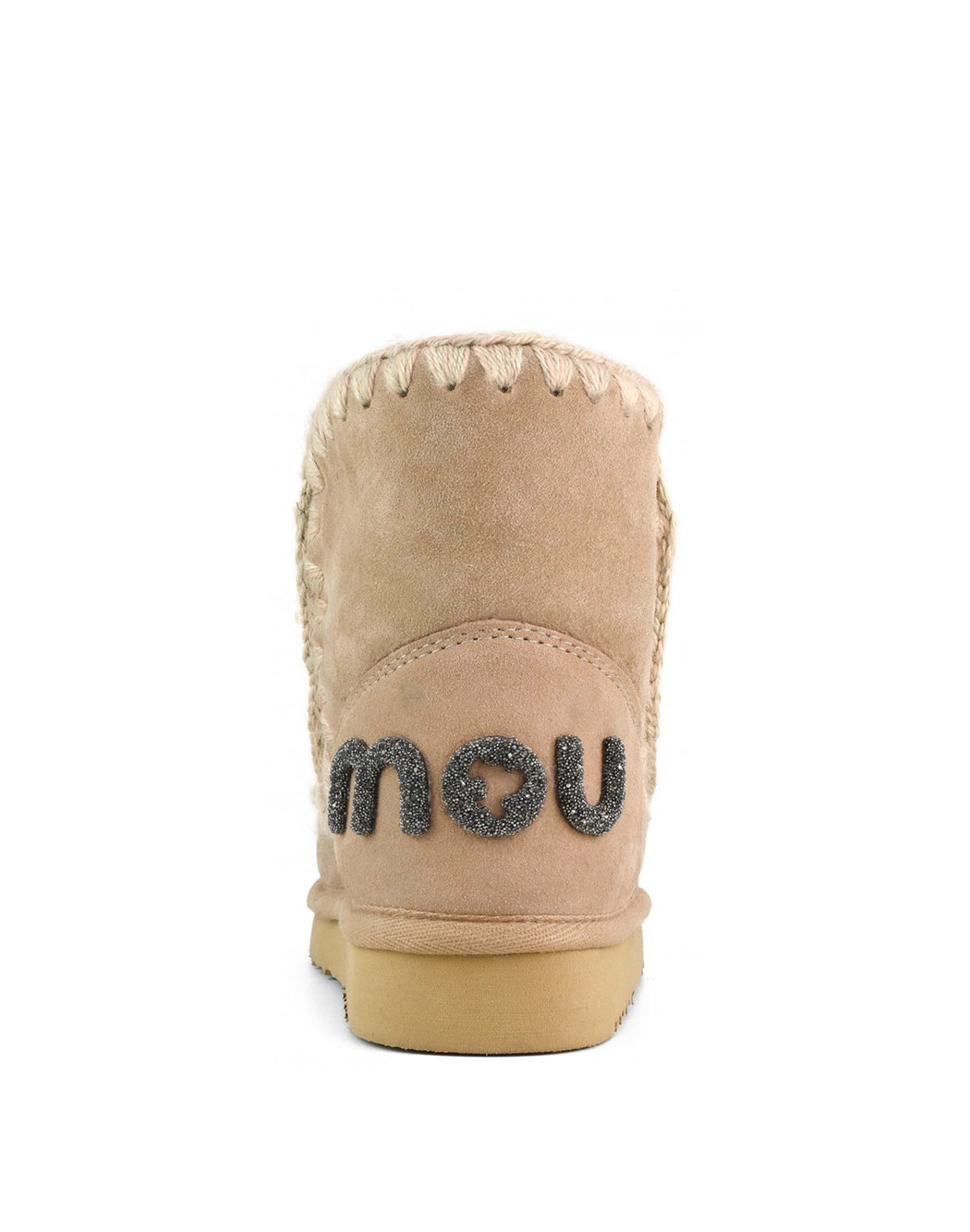 Mou STIVALETTI ESKIMO 18 CON LOGO GIOIELLO Neutro