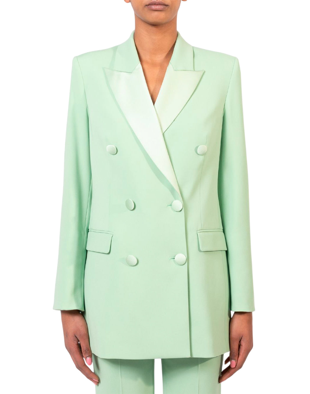 "Doris S GIACCA DOPPIOPETTO "CLEO" Verde"