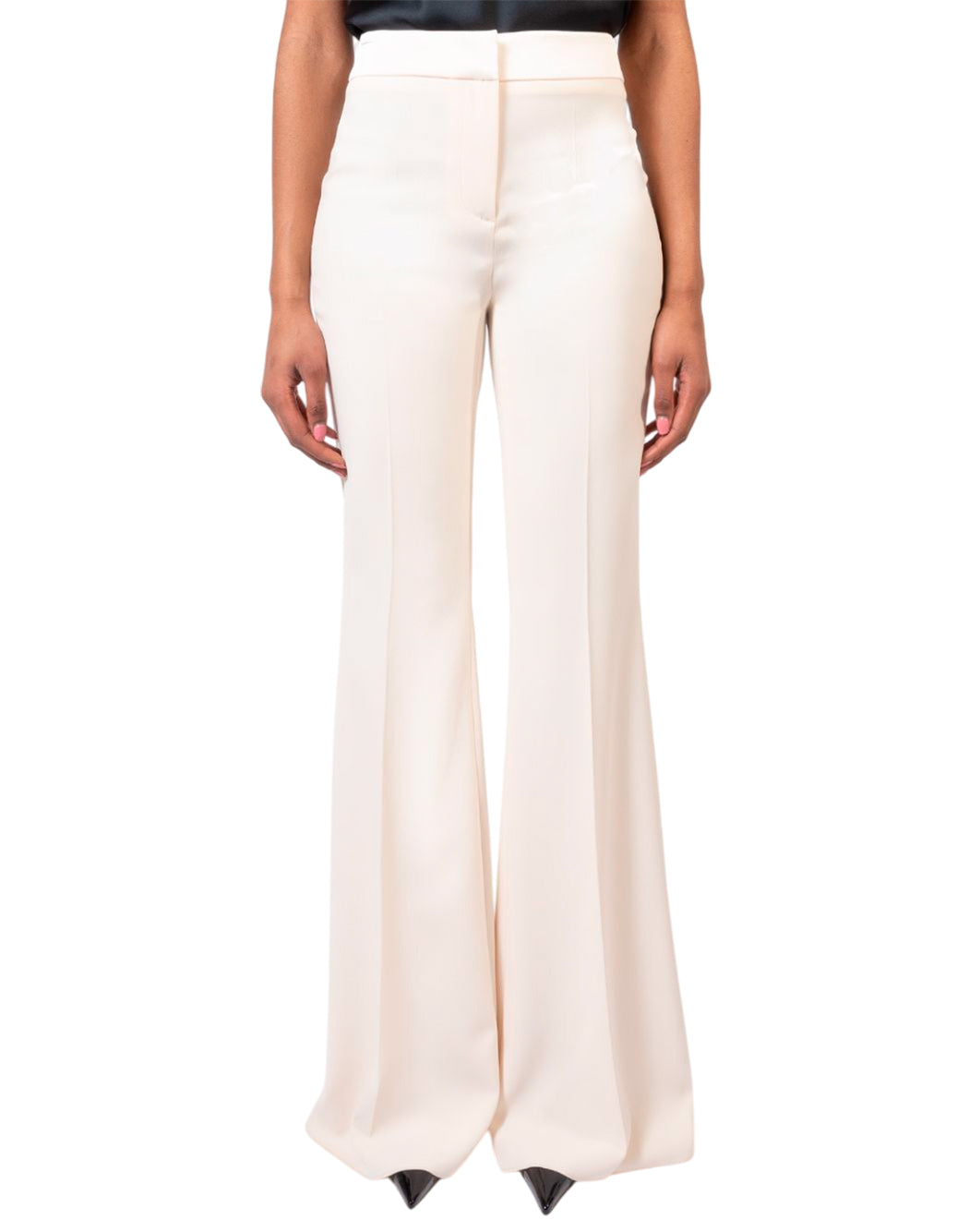 "Doris S PANTALONE "ANITA" Bianco"