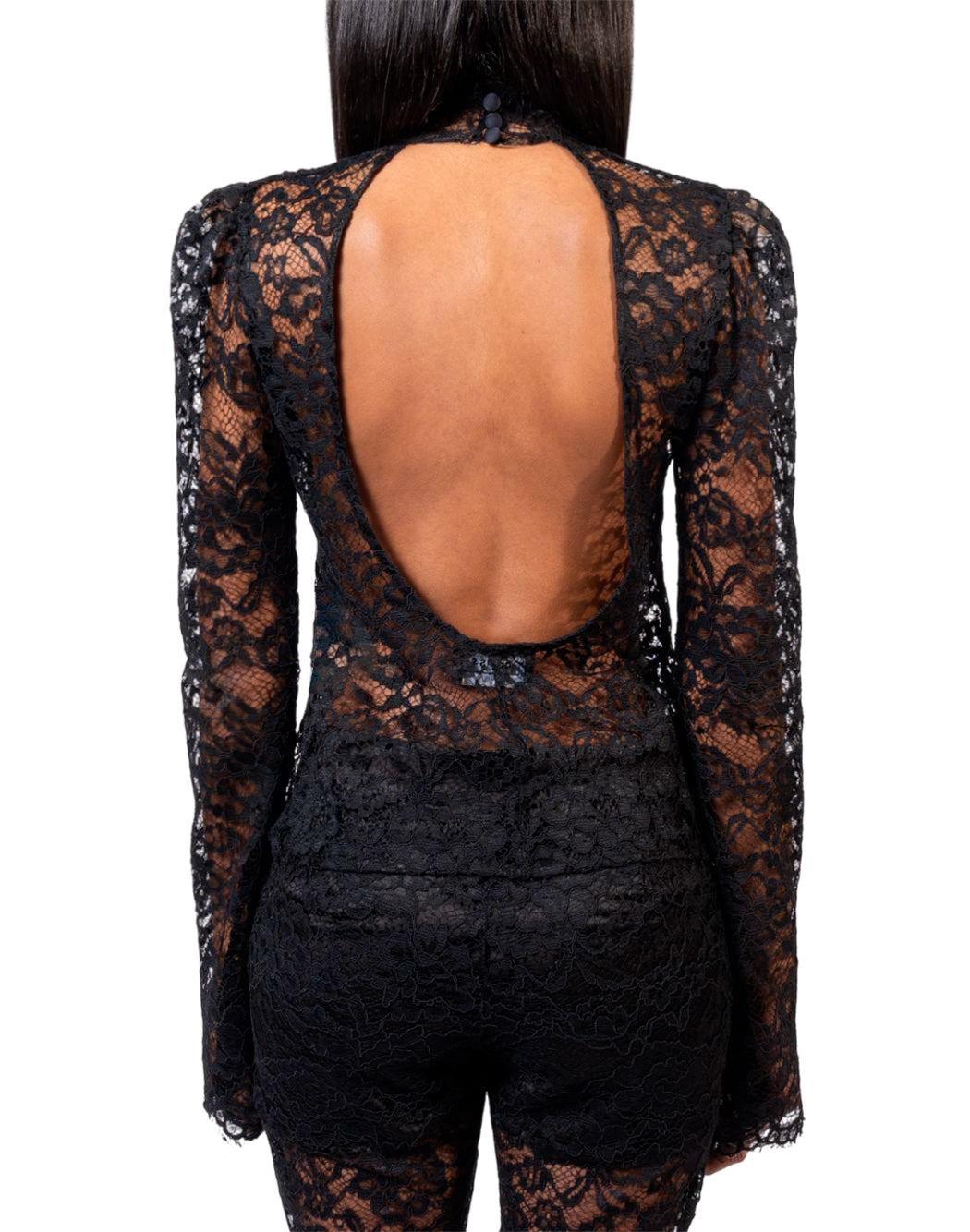 "Doris S BLUSA "ACQUAMARINA" Nero"