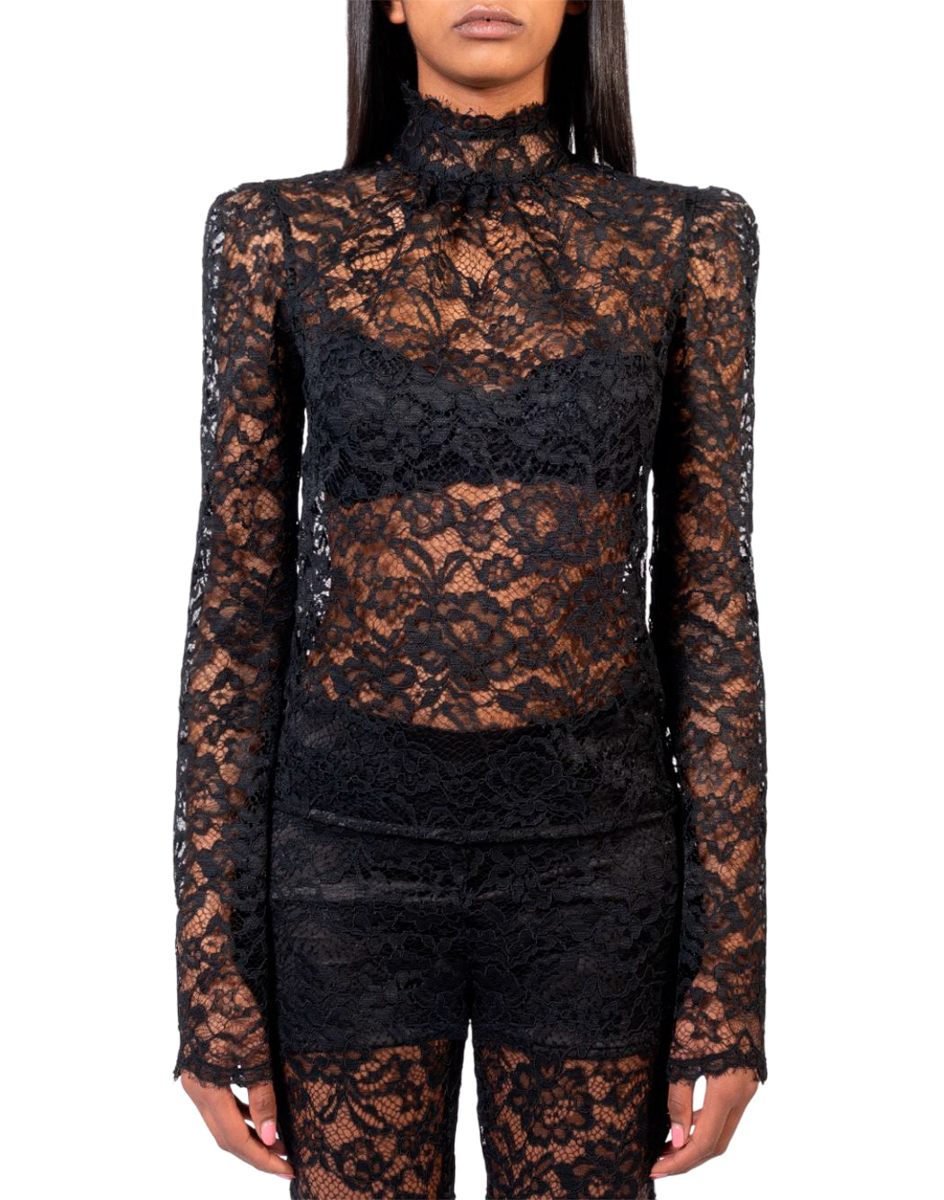 "Doris S BLUSA "ACQUAMARINA" Nero"