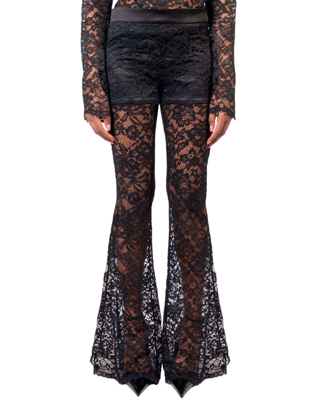 "Doris S PANTALONE "AMETISTA" Nero"