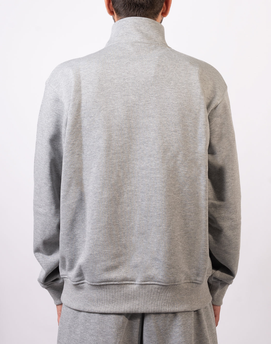 Corsinelabedoli FELPA CON ZIP Grigio