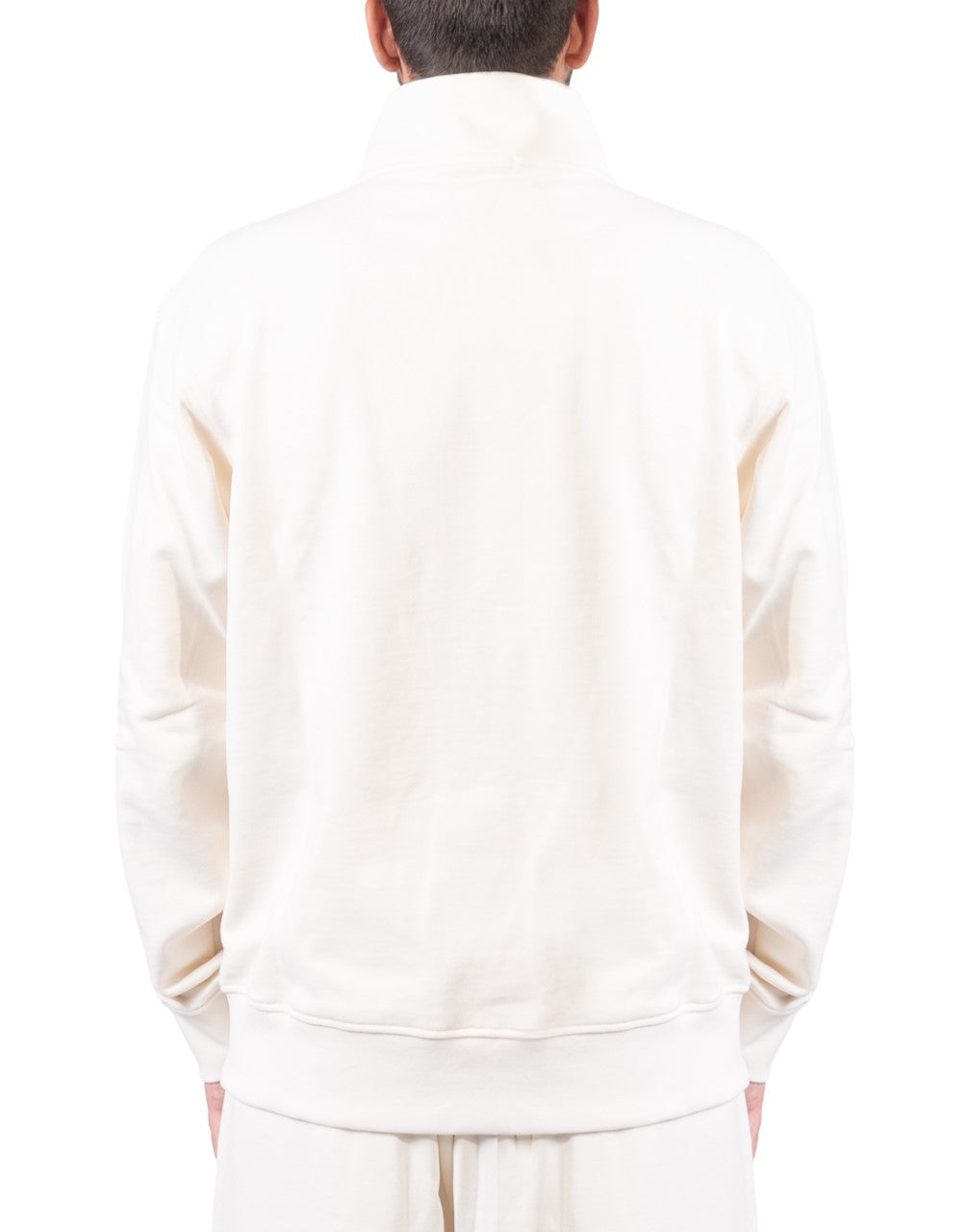 Corsinelabedoli FELPA CON ZIP Neutro