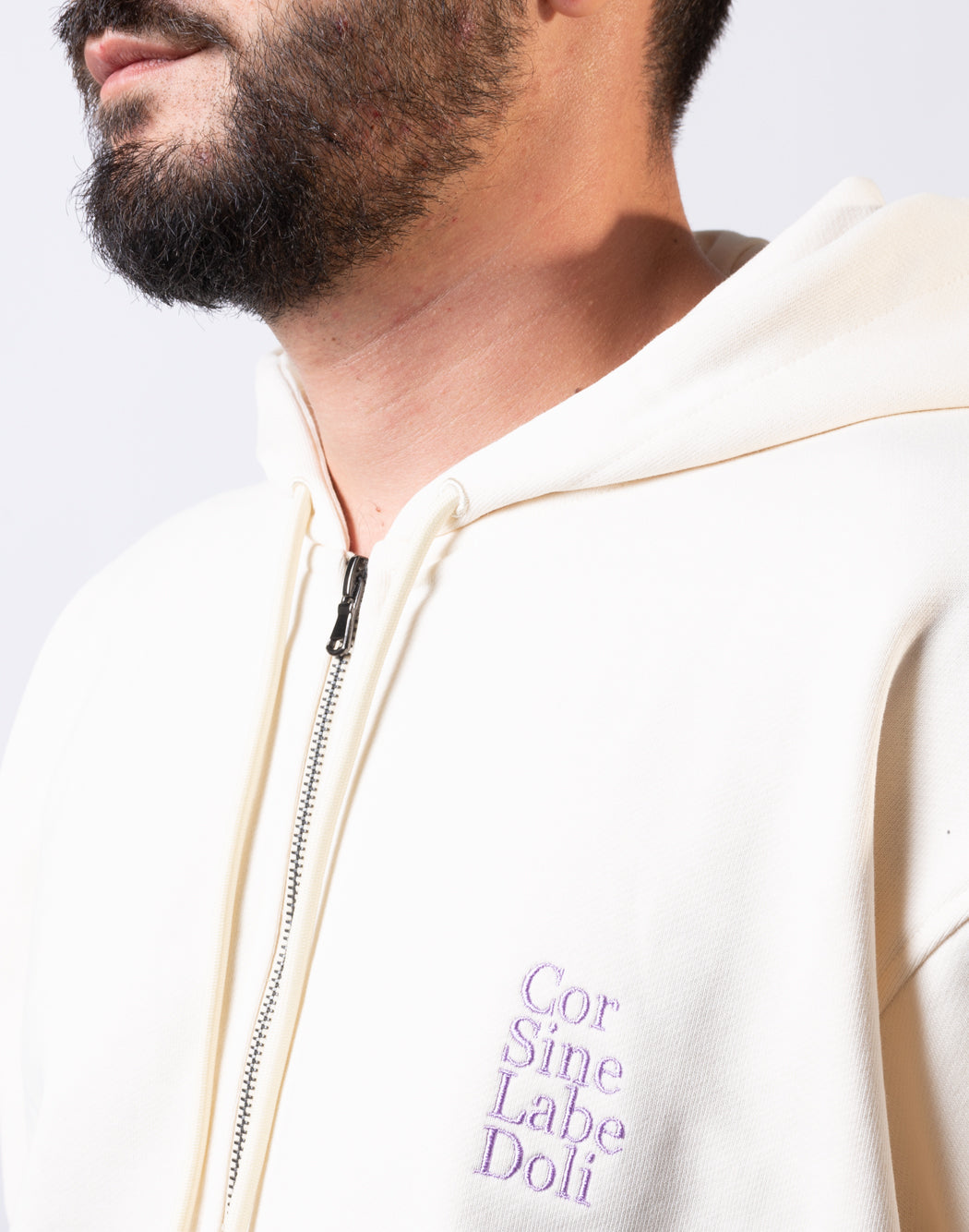 Corsinelabedoli FELPA CON CAPPUCCIO Neutro