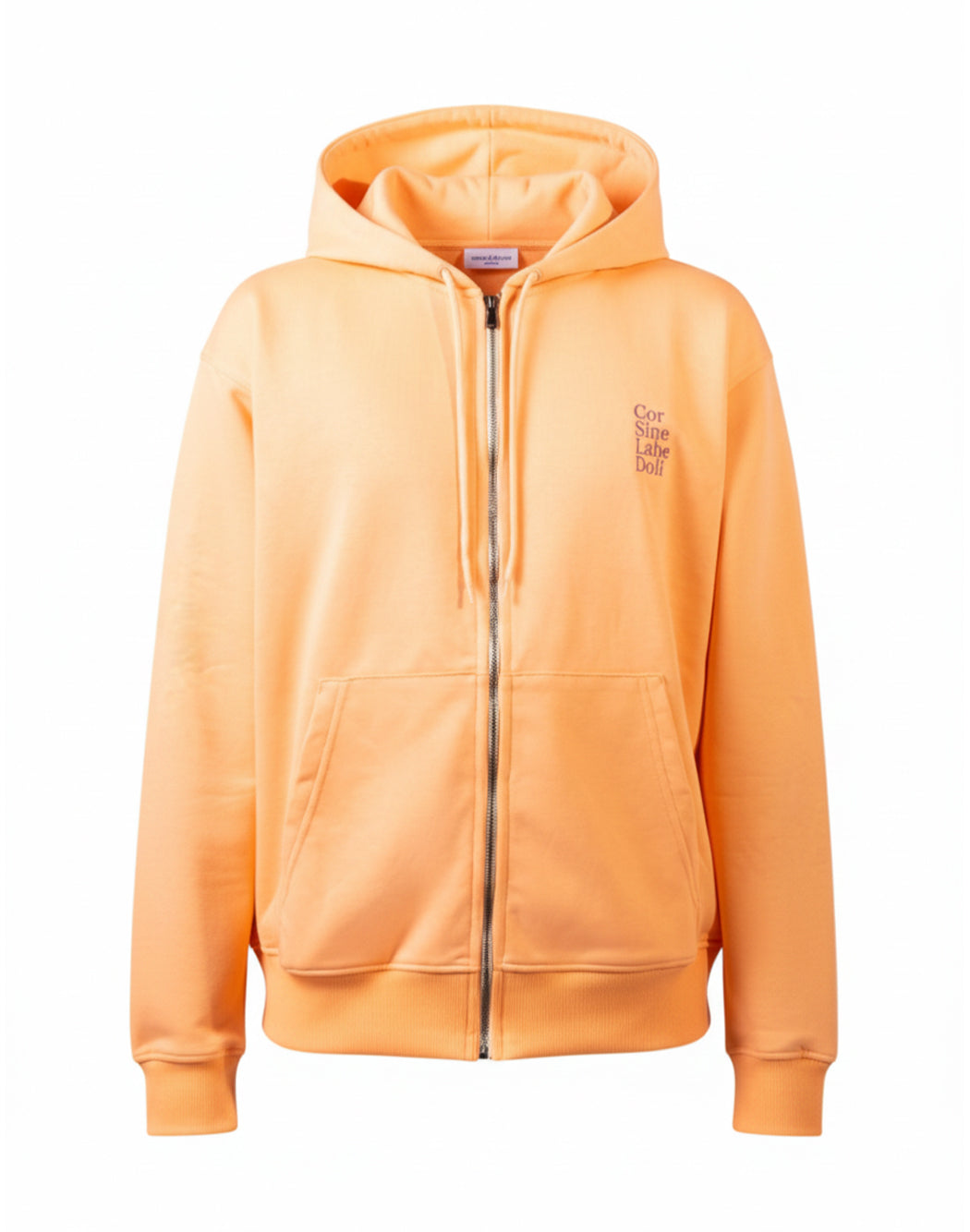 Corsinelabedoli FELPA CON CAPPUCCIO Arancione