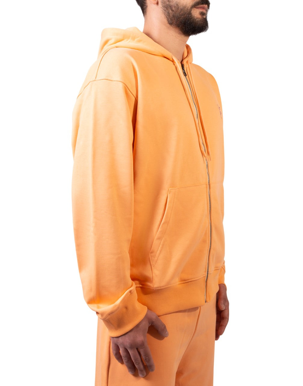 Corsinelabedoli FELPA CON CAPPUCCIO Arancione
