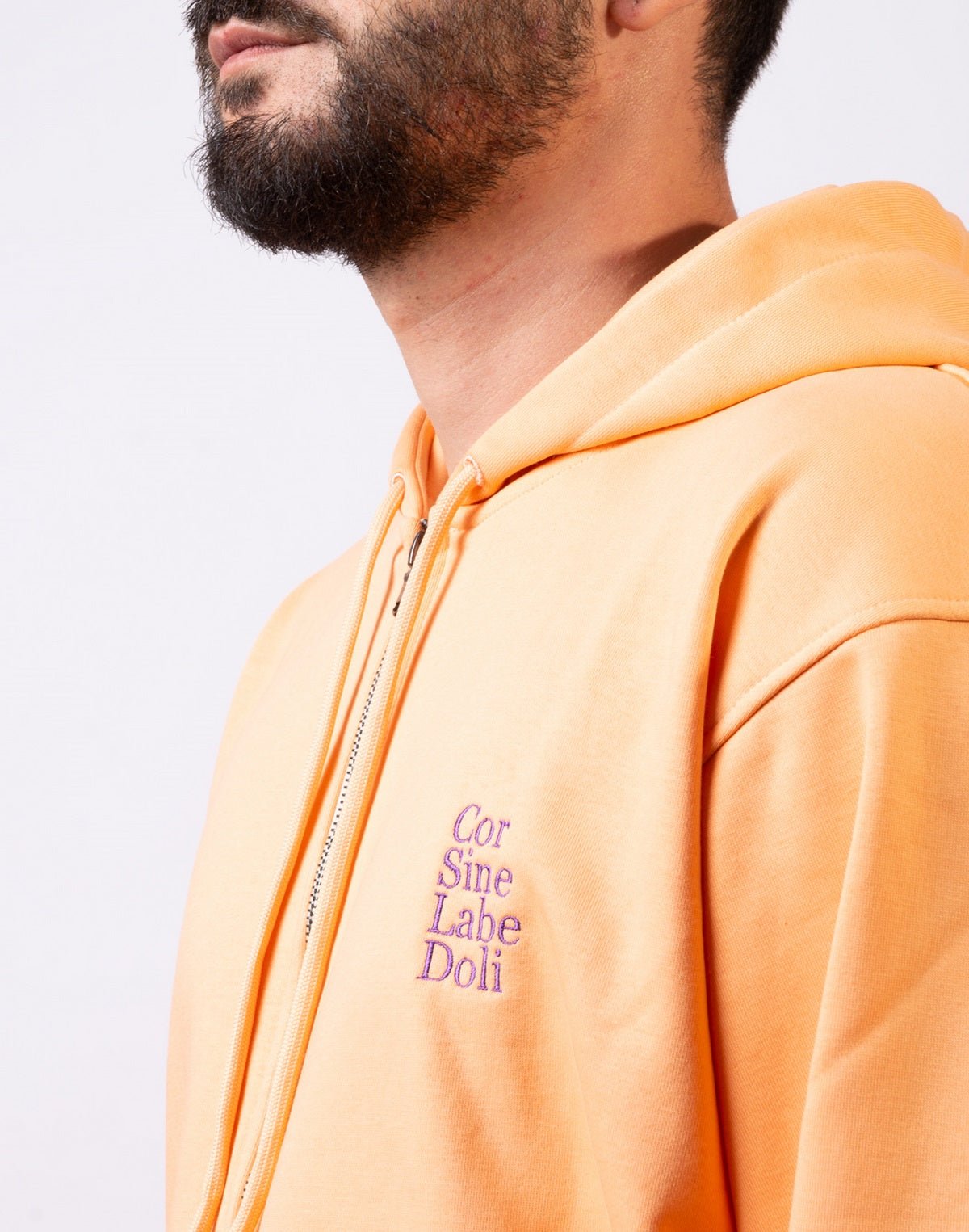 Corsinelabedoli FELPA CON CAPPUCCIO Arancione
