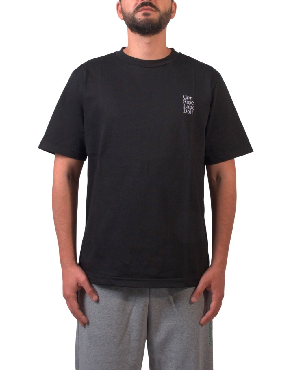 Corsinelabedoli T-SHIRT CON LOGO Nero