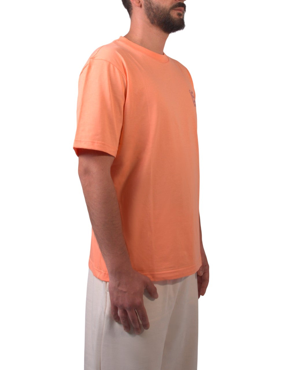 Corsinelabedoli T-SHIRT CON LOGO Arancione