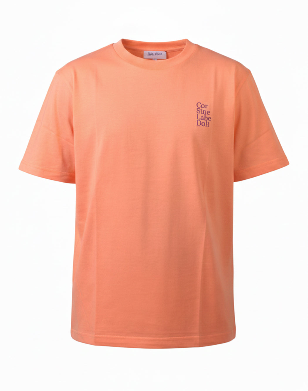 Corsinelabedoli T-SHIRT CON LOGO Arancione