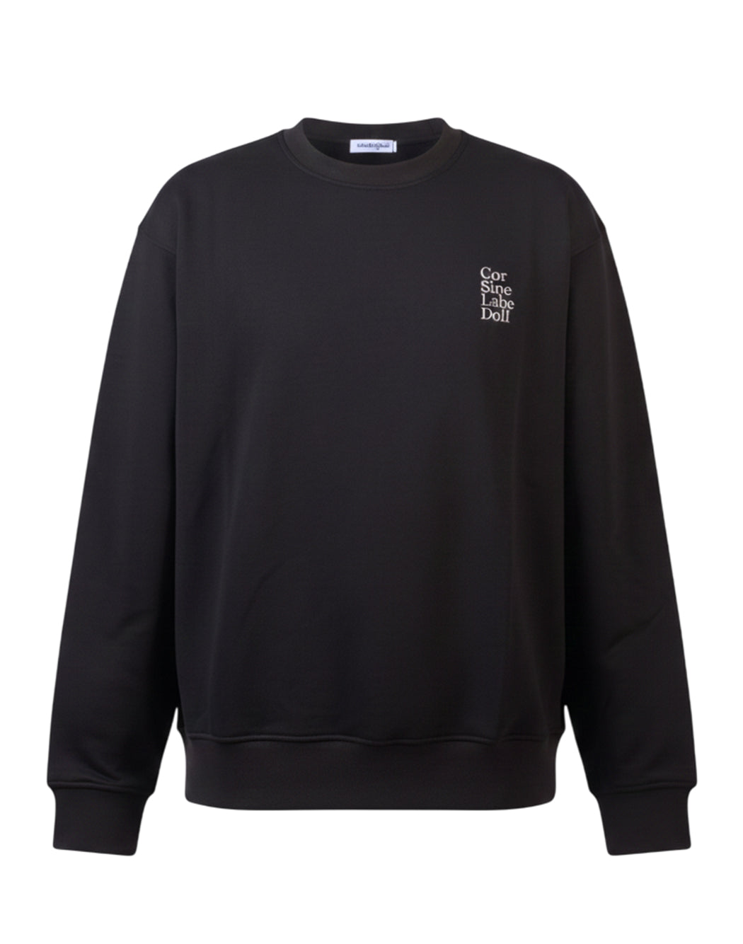 Corsinelabedoli FELPA CON LOGO Nero