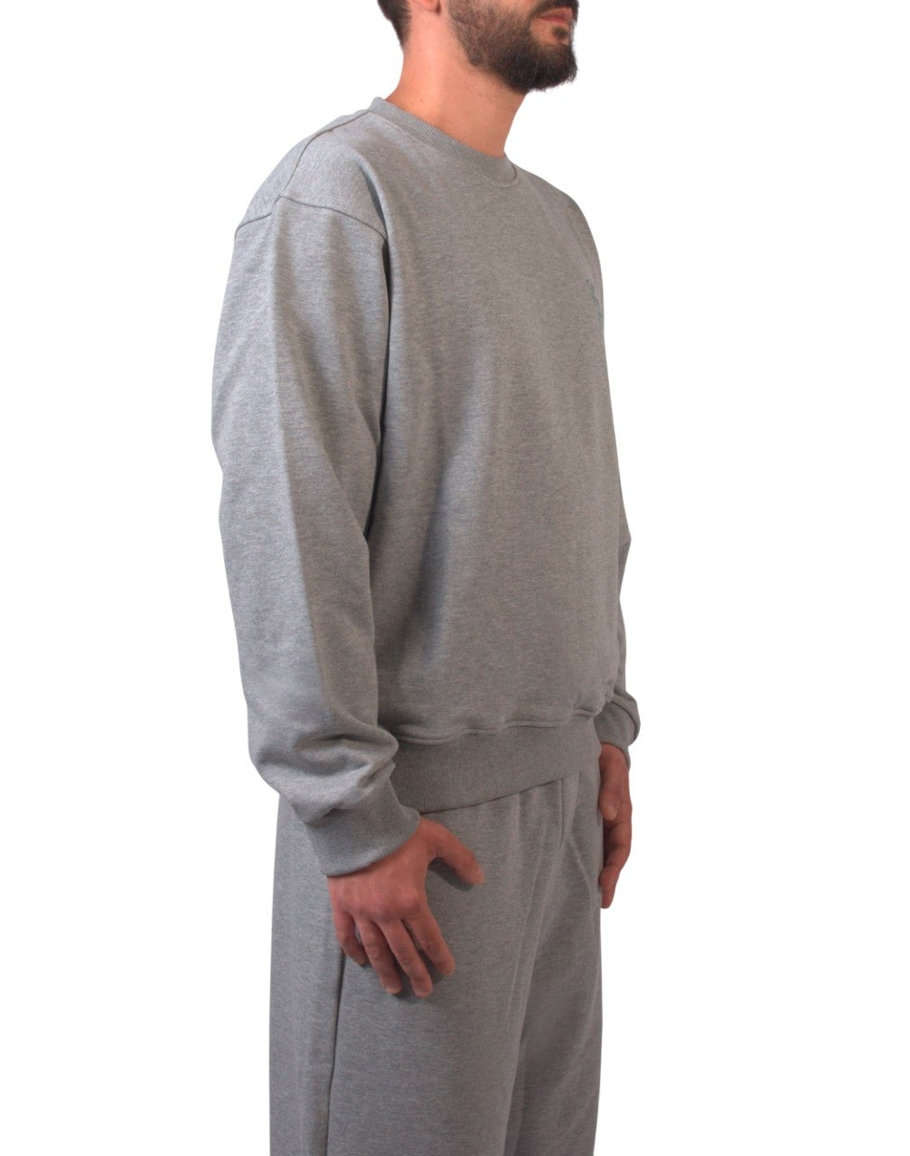 Corsinelabedoli FELPA CON LOGO Grigio