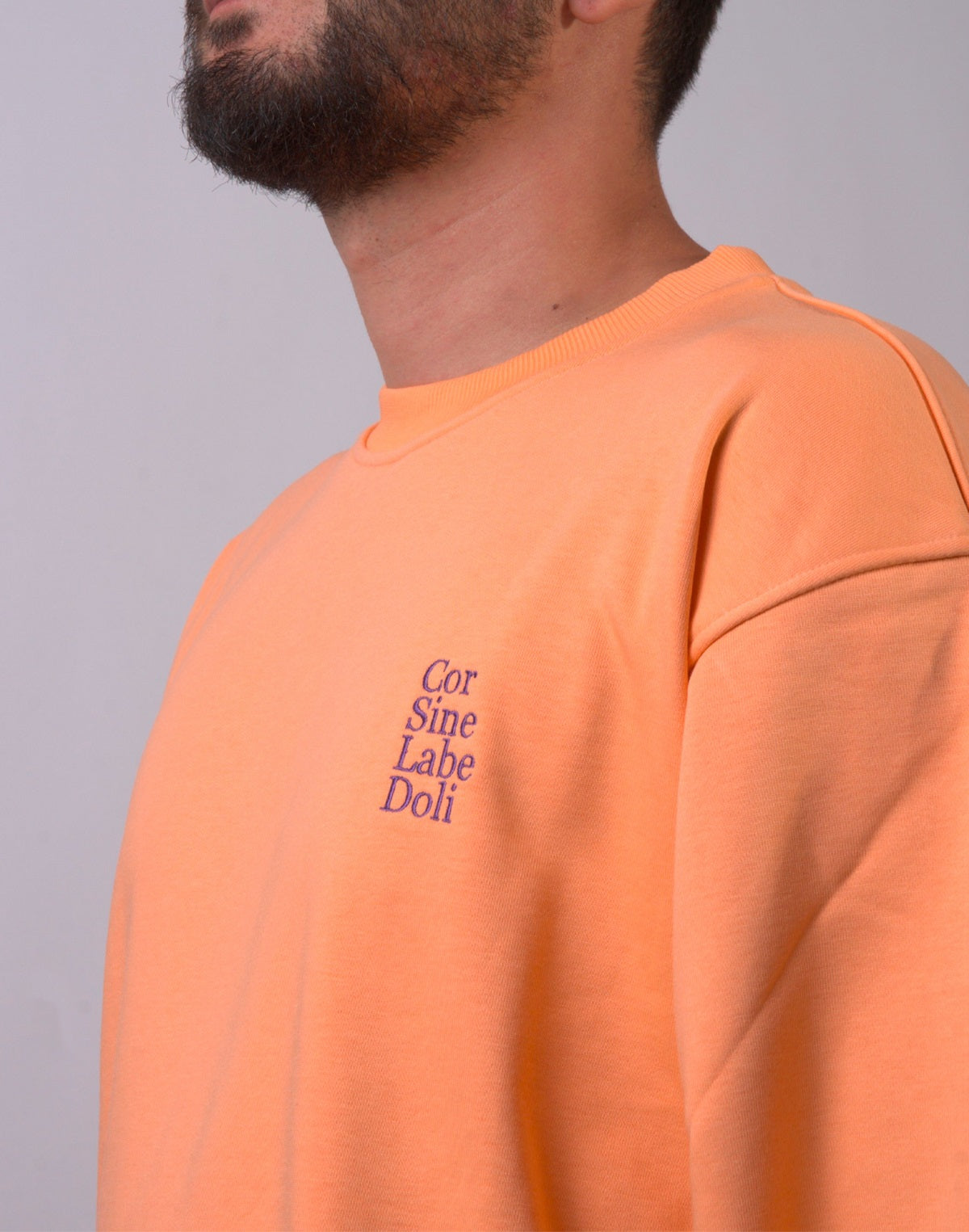 Corsinelabedoli FELPA CON LOGO Arancione