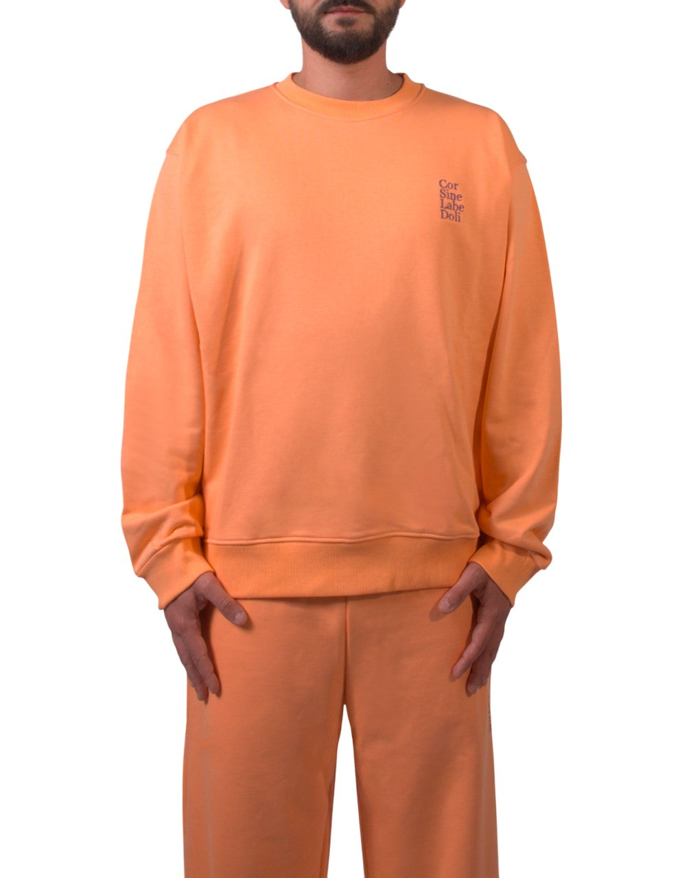 Corsinelabedoli FELPA CON LOGO Arancione