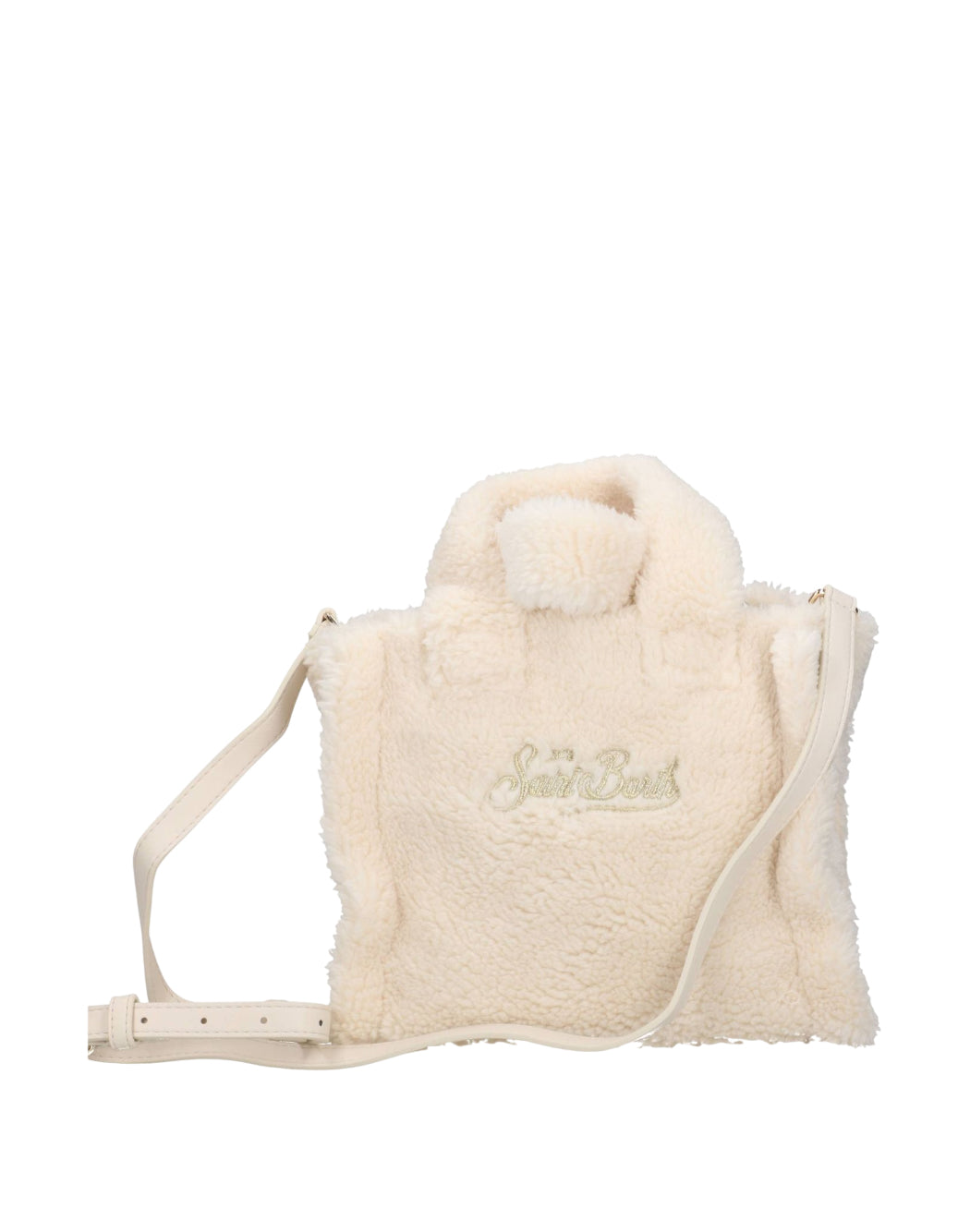 Mc2 Saint Barth BORSA VANITY MINI TEDDY Neutro