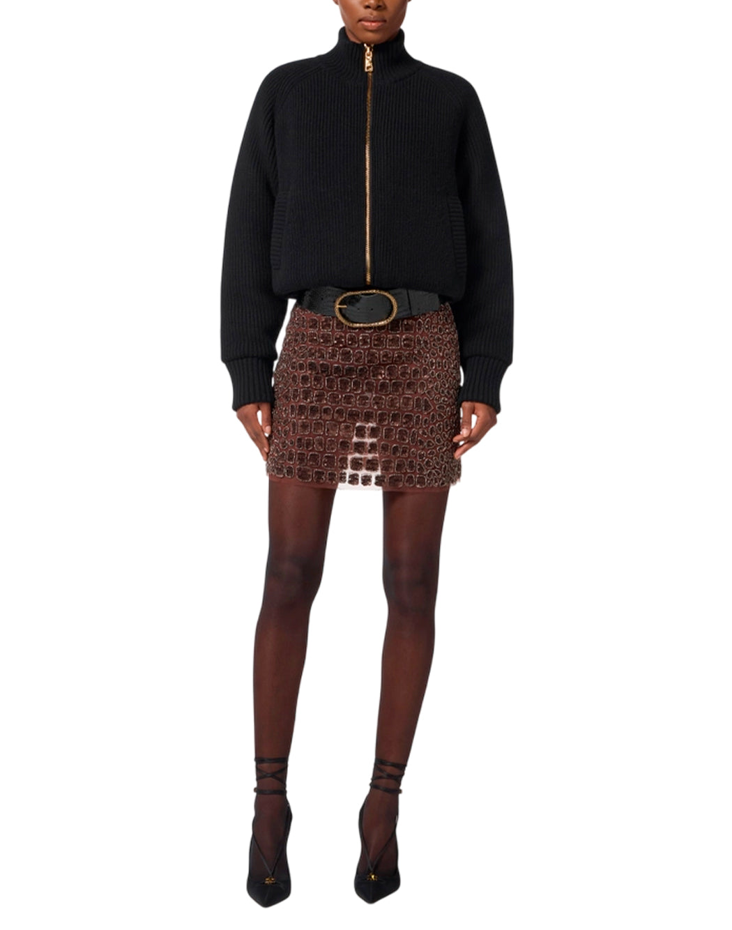 Elisabetta Franchi Marrone