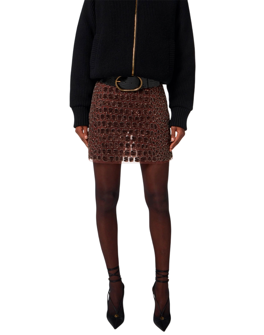 Elisabetta Franchi Marrone