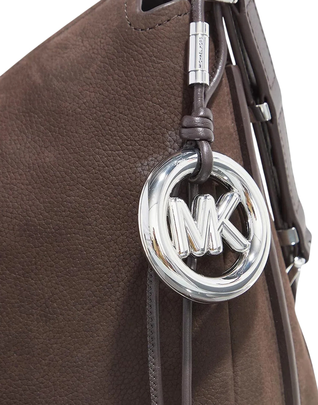 "Michael Kors BORSA A SPALLA "NOLITA" MEDIA Marrone"