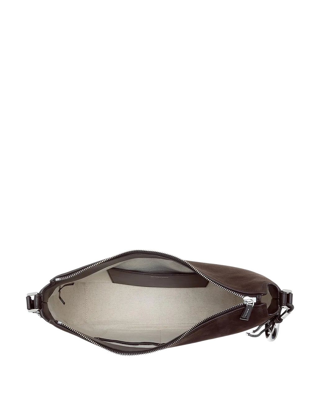 "Michael Kors BORSA A SPALLA "NOLITA" MEDIA Marrone"