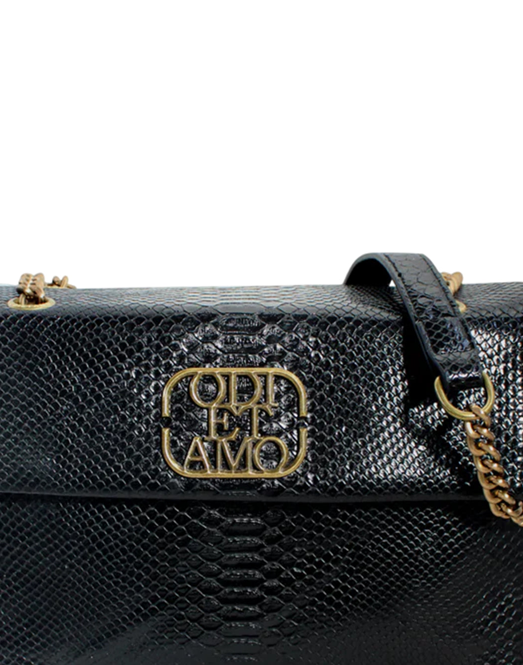 Odi Et Amo BAG PITONE Nero