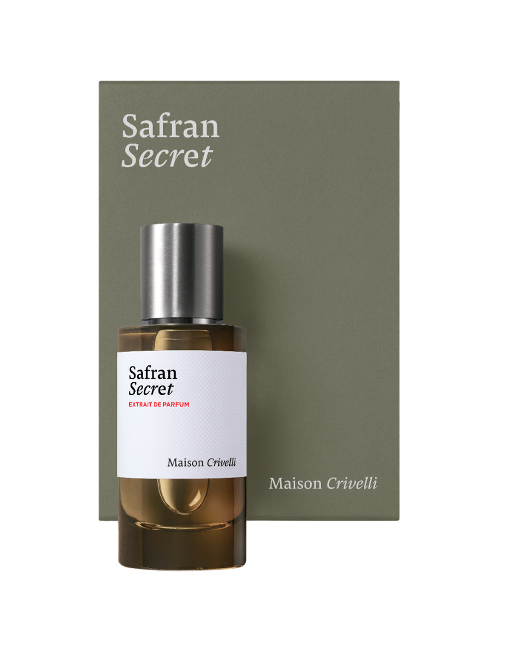"Maison Crivelli EXTRAIT DE PARFUM "SAFRAN SECRET' Neutro"