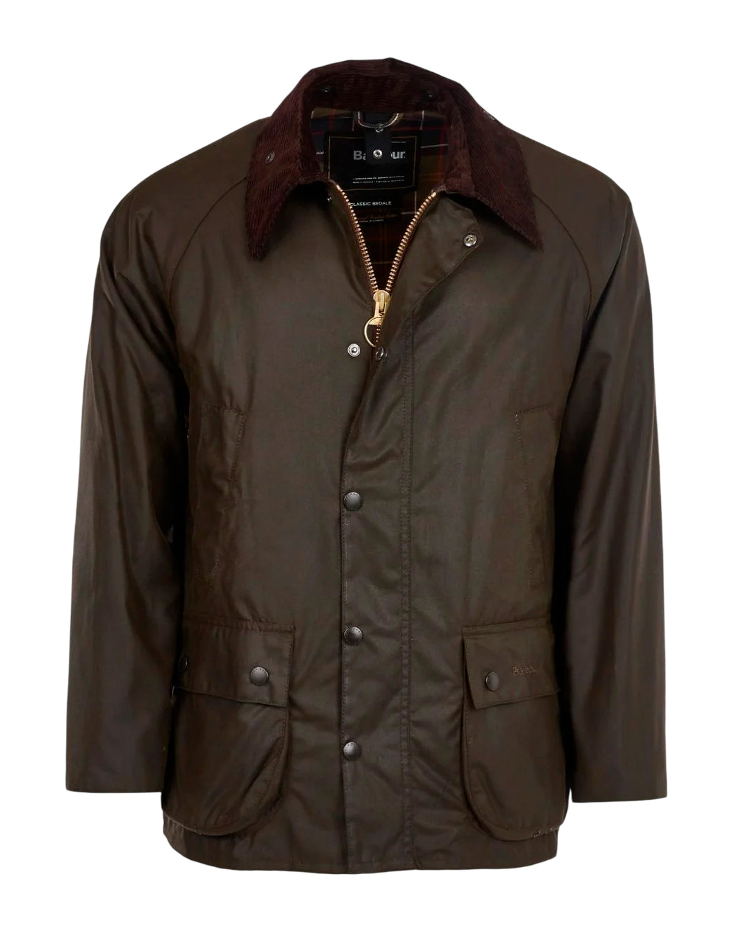 Barbour GIACCA CLASSICA CERATA BEDALE Verde