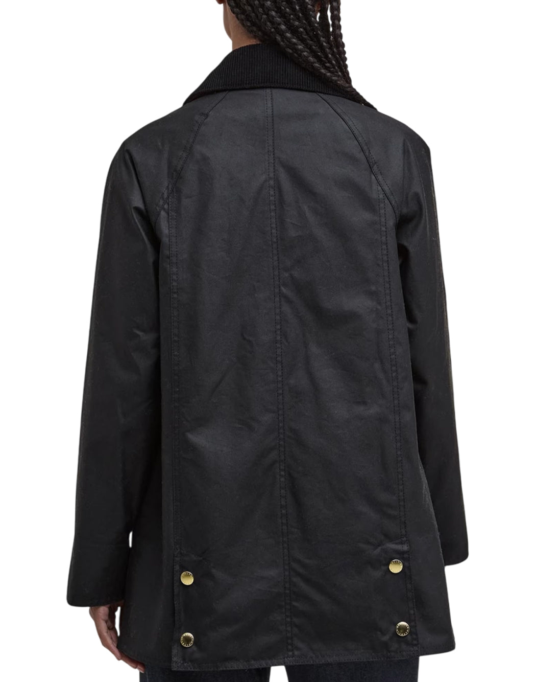 "Barbour GIACCA CERATA "BEADNELL" Nero"