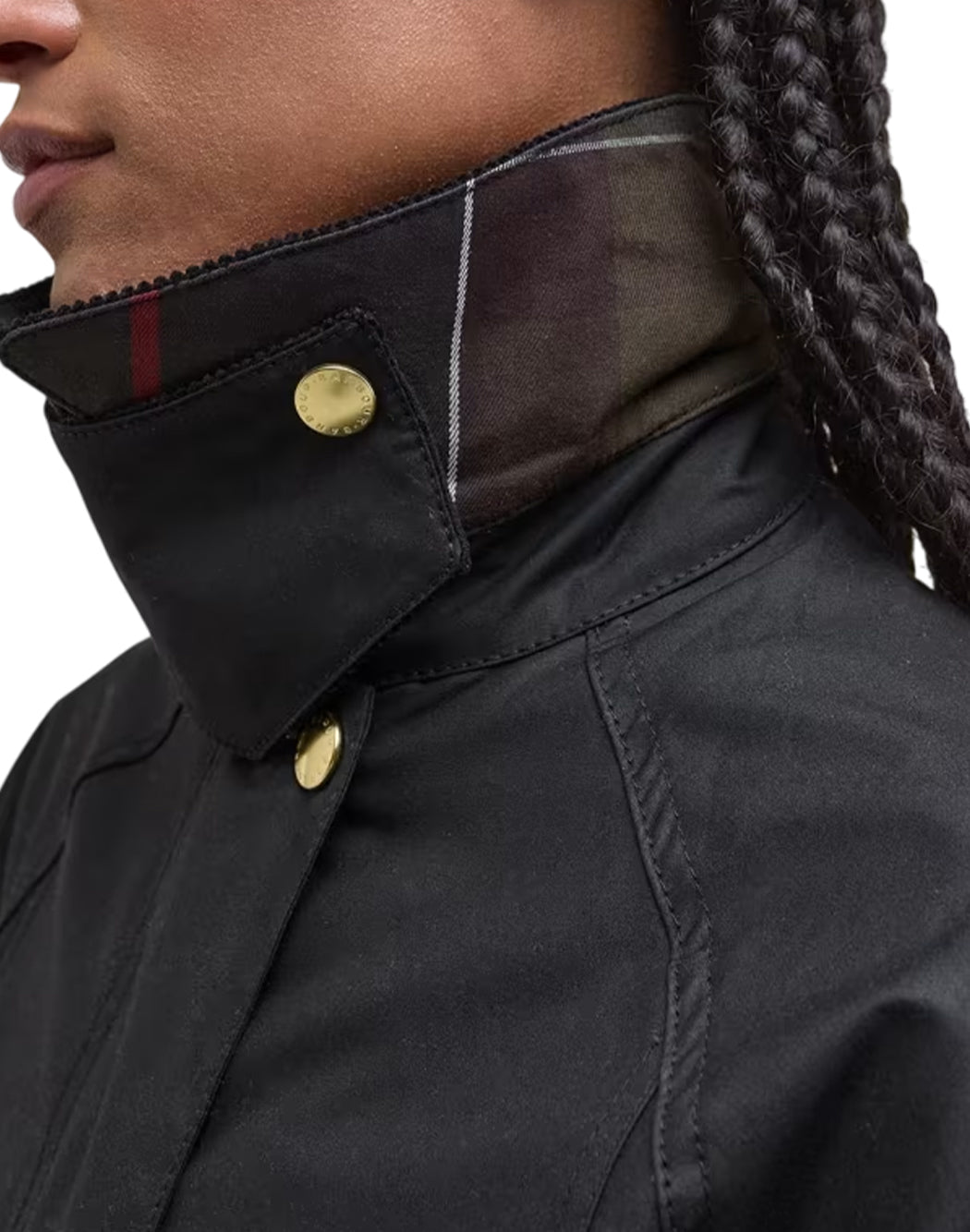 "Barbour GIACCA CERATA "BEADNELL" Nero"