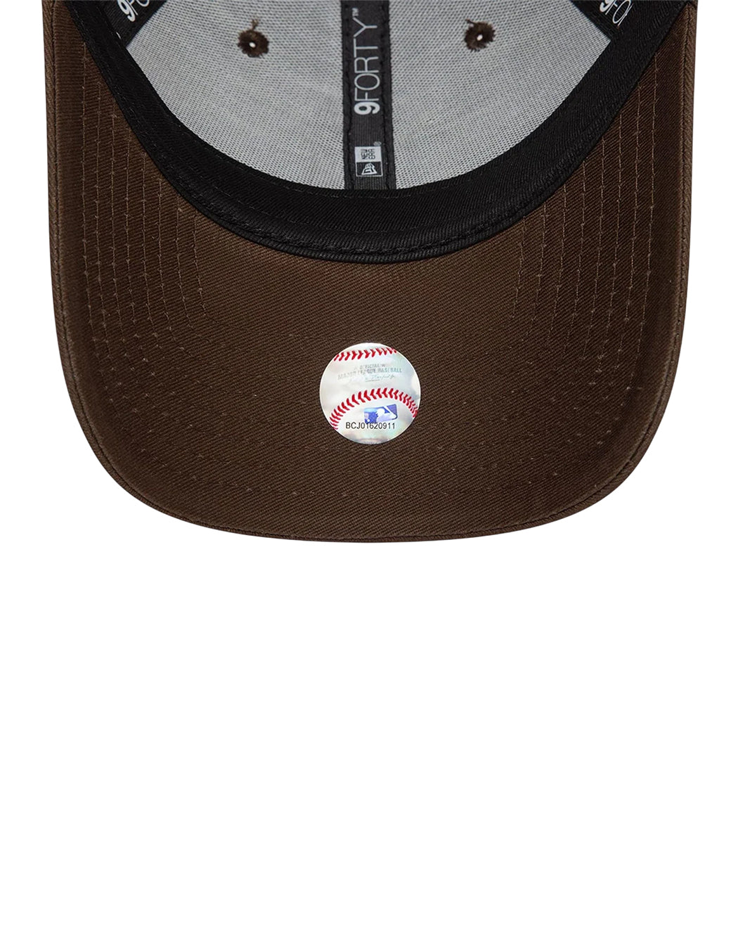 New Era CAPPELLO CON VISIERA E LOGO RICAMATO Marrone