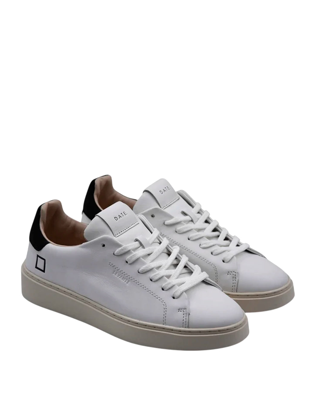 "D.a.t.e. SNEAKER "LEVANTE CALF" Bianco"