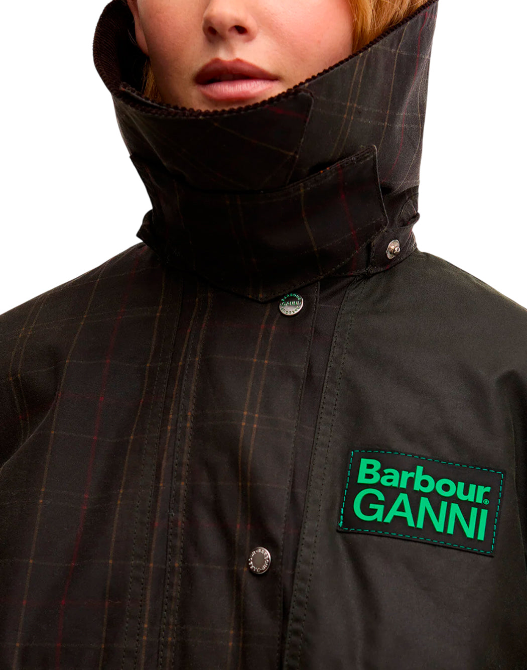 Barbour X Ganni Verde
