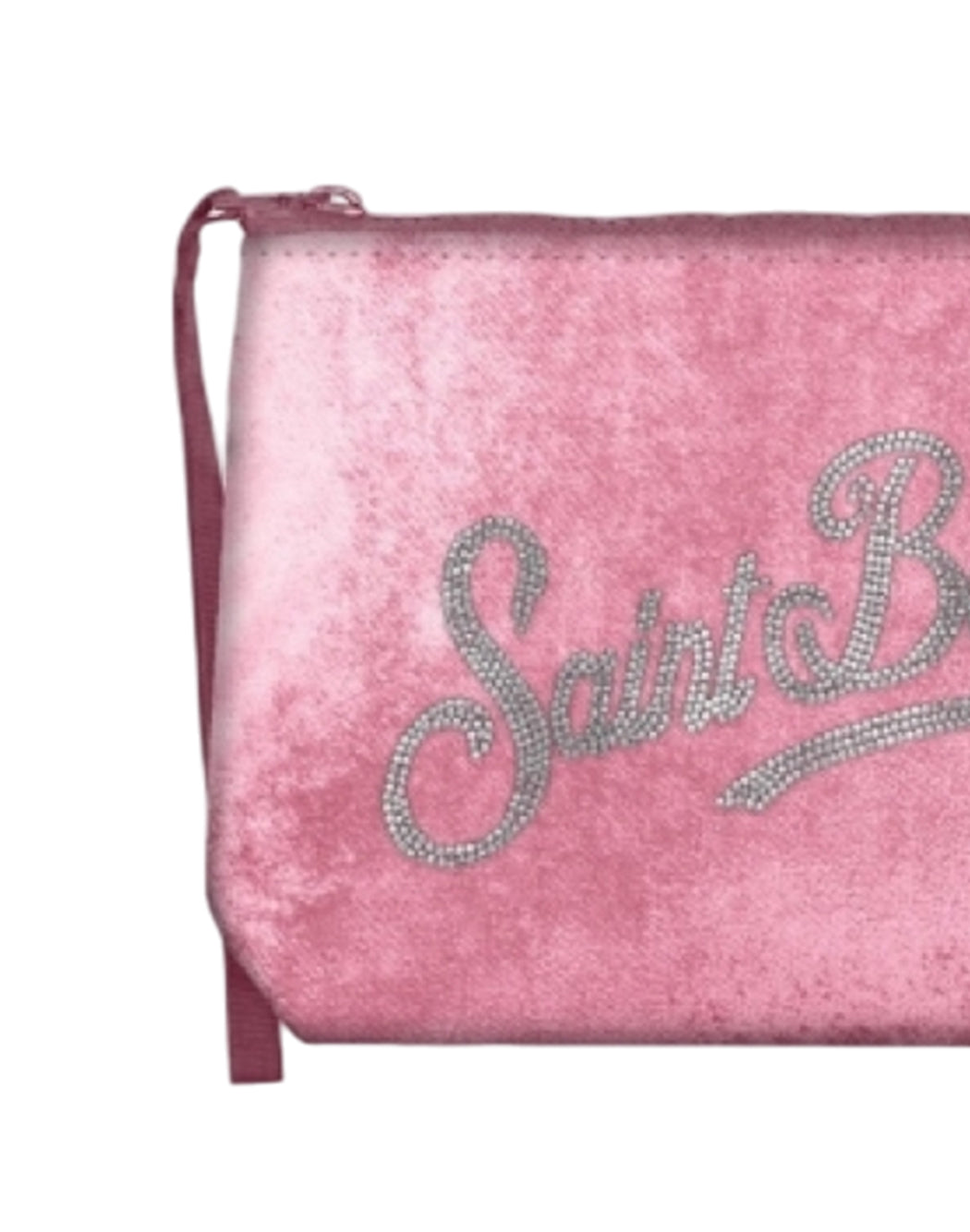 Mc2 Saint Barth POCHETTE ALINE VELVET Rosa