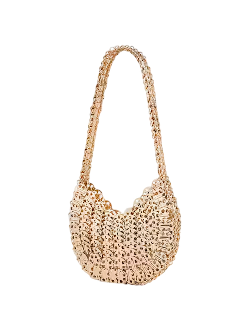 Rabanne BORSA MOON FLIP BAG Neutro