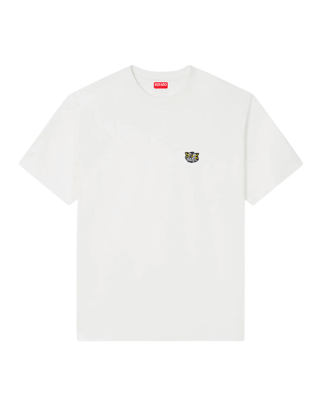 Kenzo T-SHIRT HAPPY TIGER Bianco