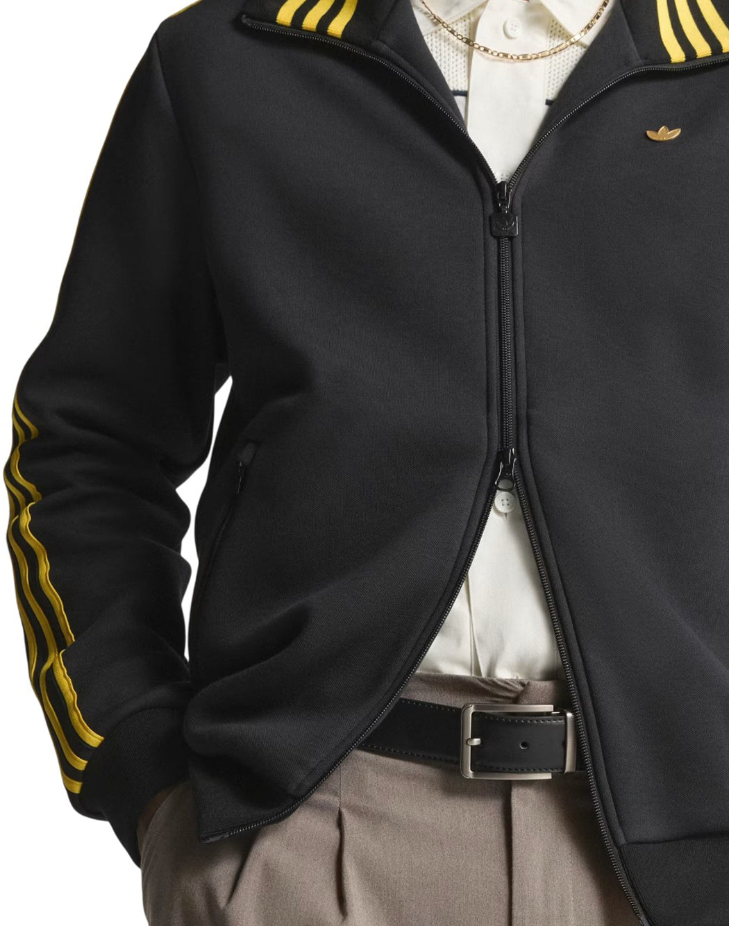 Adidas SPORTS JACKET WITH LOGO Black