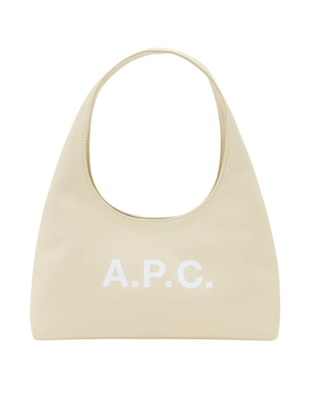 "A.p.c. BORSA "BABY NINON" Neutro"