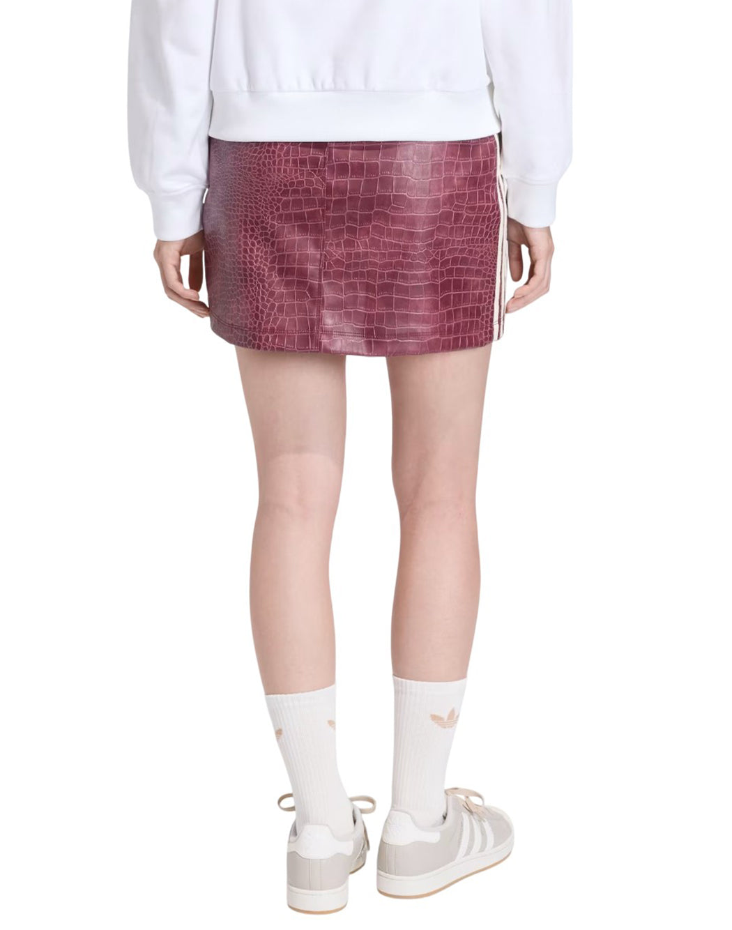 Adidas MINI SKIRT PLEATHER Red